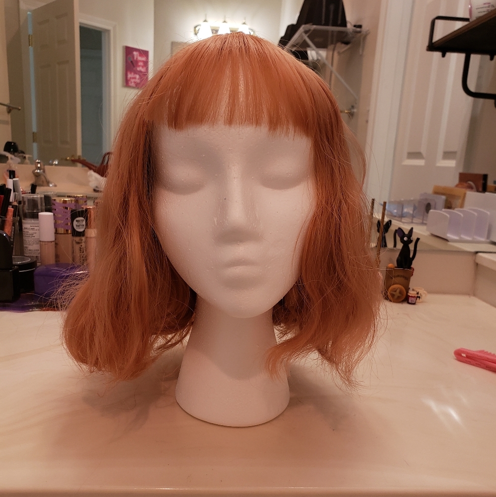Youvimi Synthetic Wig - Burnt Orange